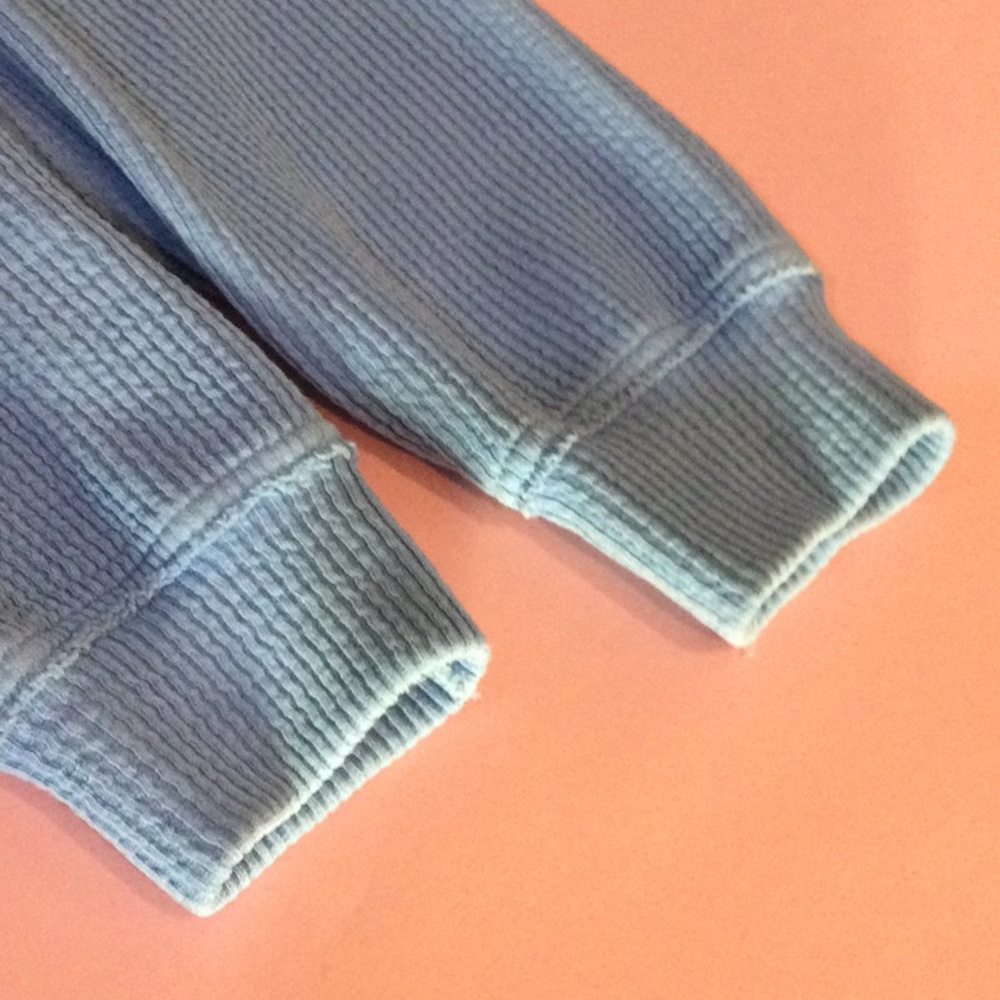 Aerie Blue Zip Oversized Hoodie* - Picture 7 of 10
